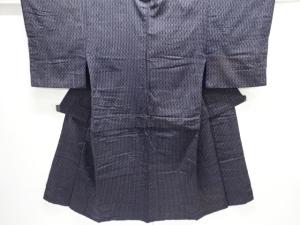 アンティーク　縞木綿着物